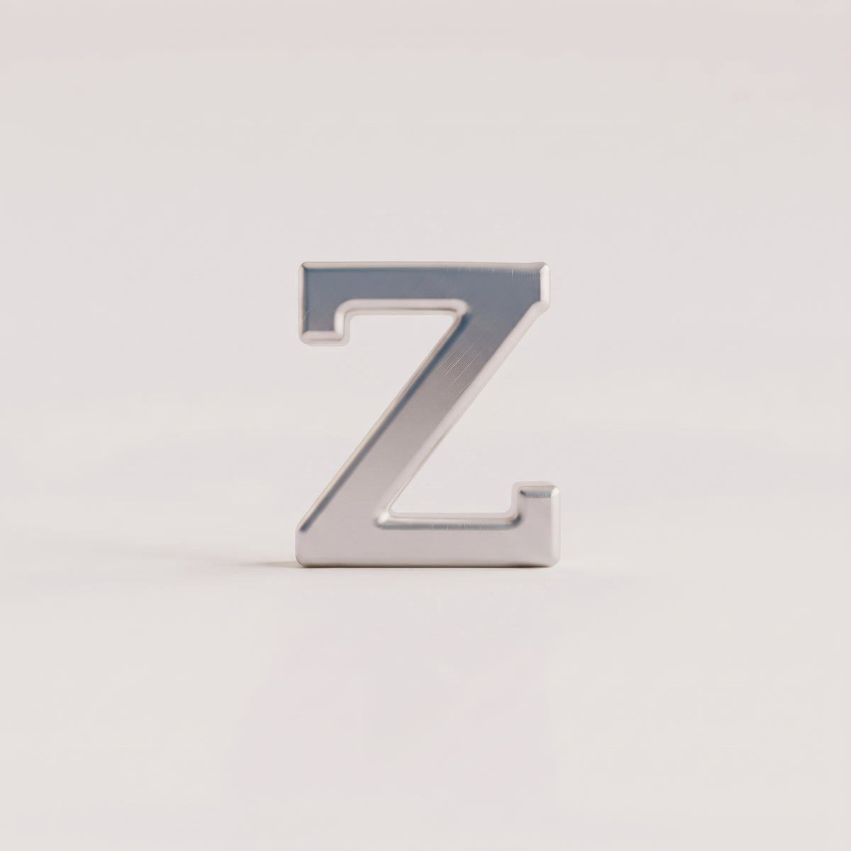 Charm - lettres ARGENT LISSES