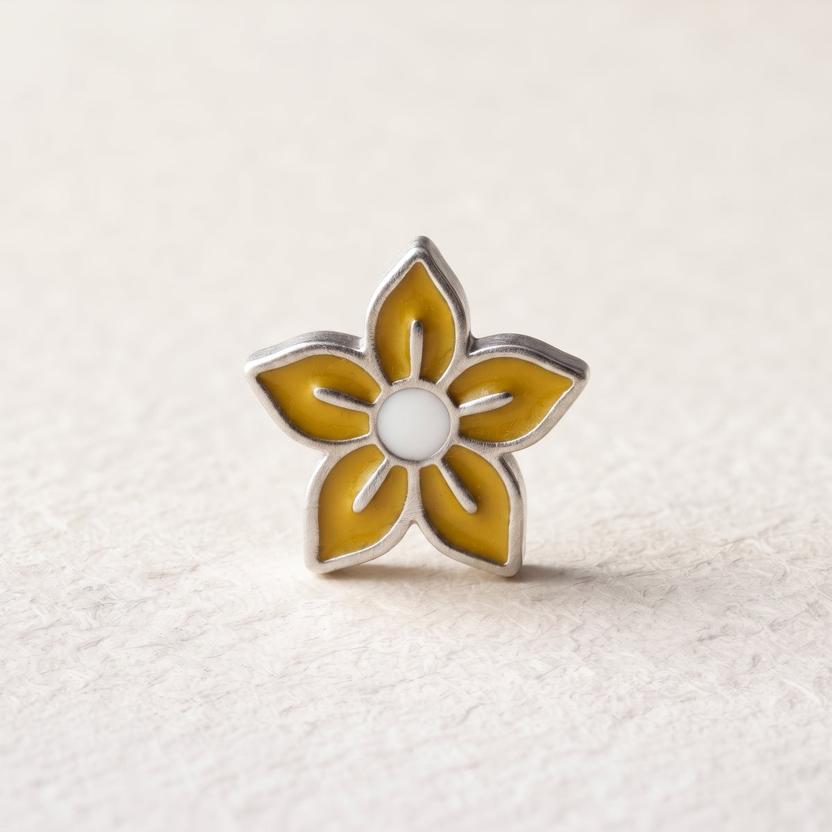 Pendentif - Fleur jaune