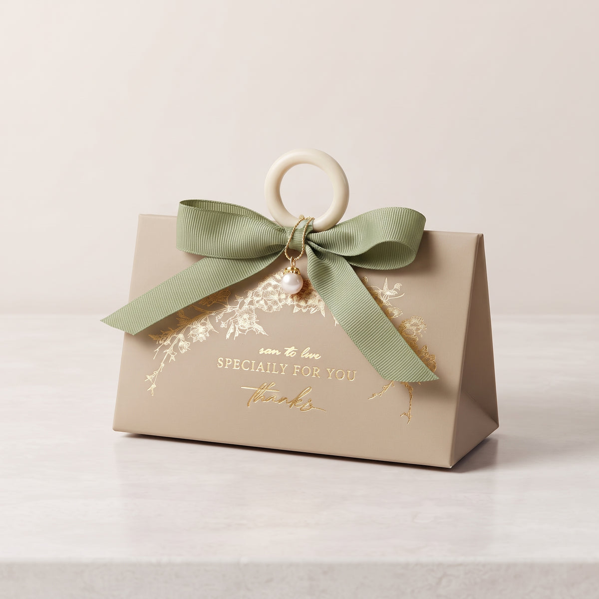 Emballage cadeau Olivia - Beige