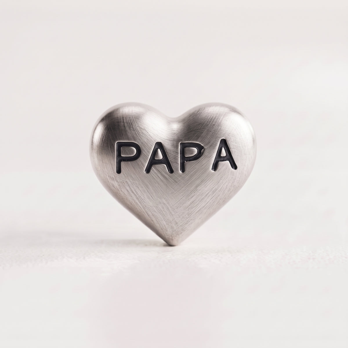 Charm - Coração Papa Prata