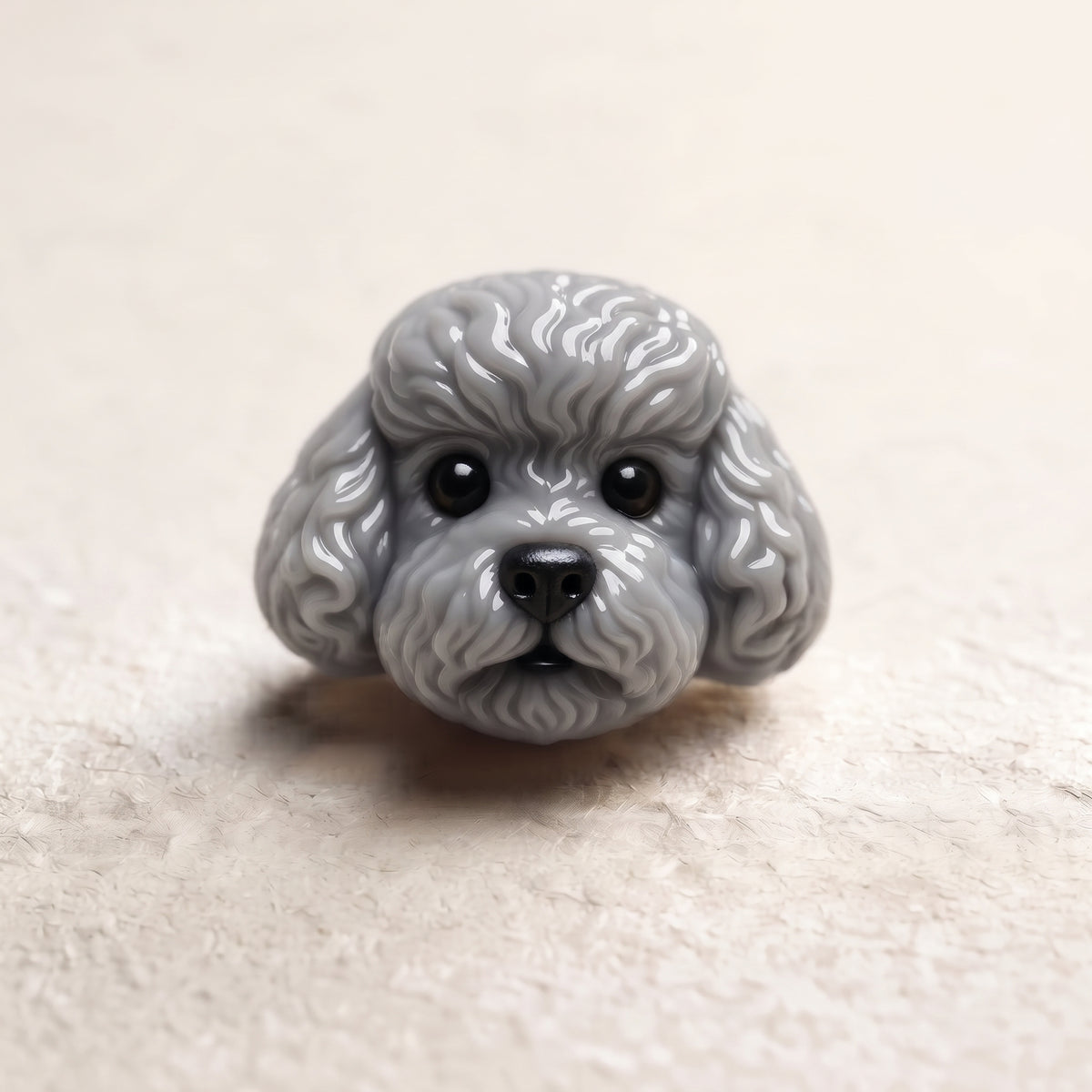 Charm - cão cinza