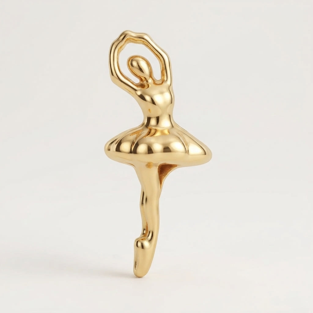 charm - bailarina dourada
