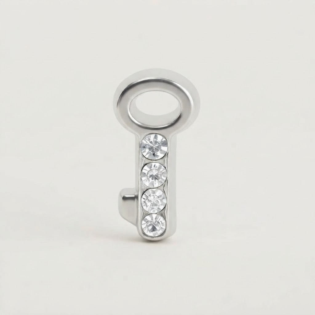charm - chave c/brilho
