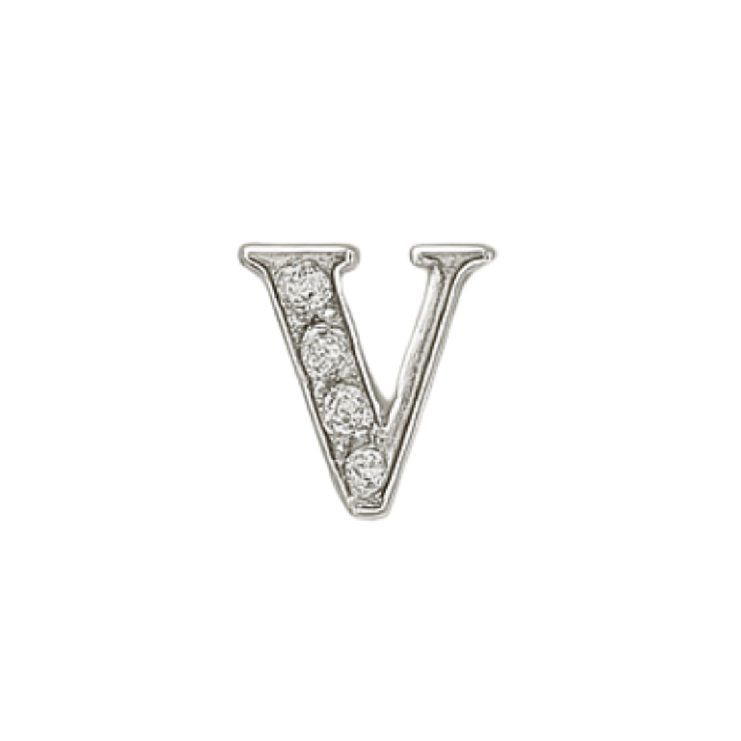 Charm - Letras Prata C/BRILHO