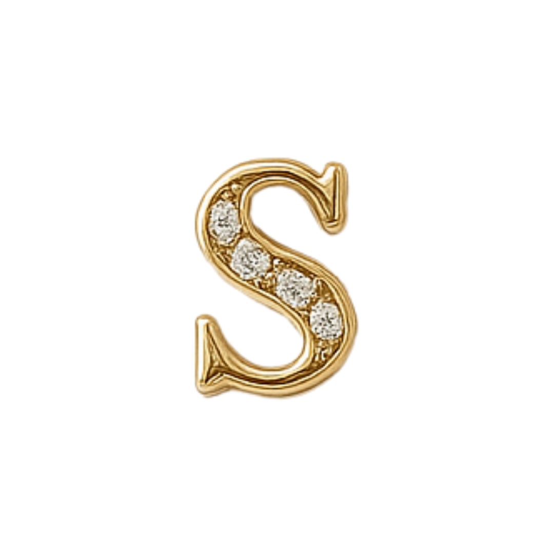 Charm - Letras Doradas c/brillo