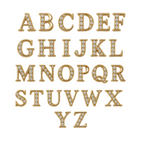 Charm - Letras Douradas c/brilho