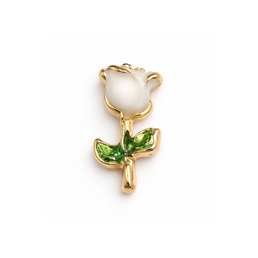 charm - rosa blanca