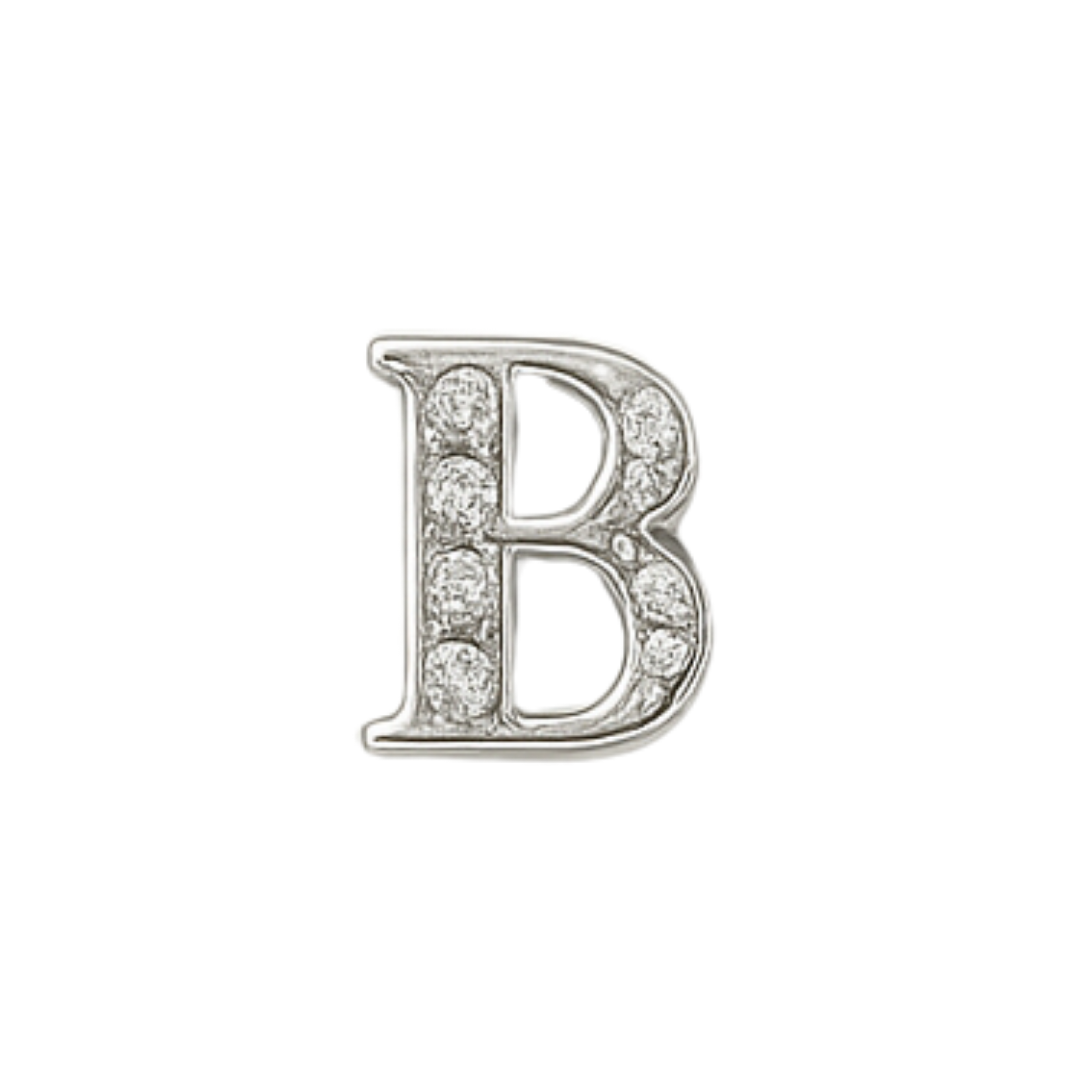Charm - Letras Prata C/BRILHO