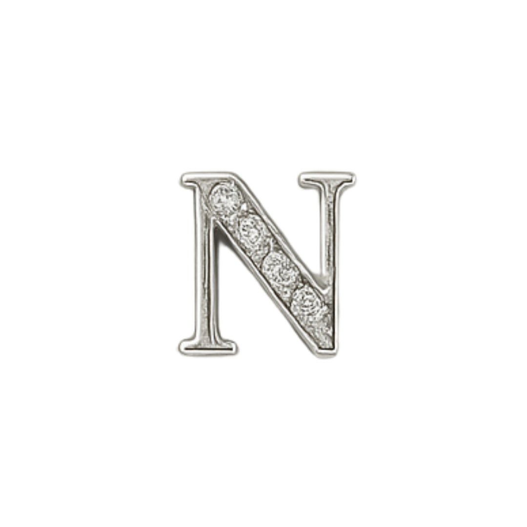 Charm - Letras Plata C/BRILLO