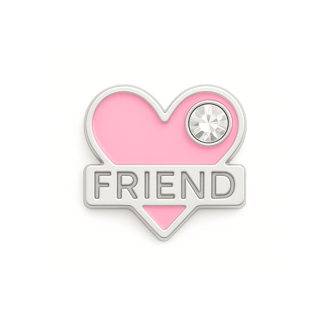 Charm Coração Friend