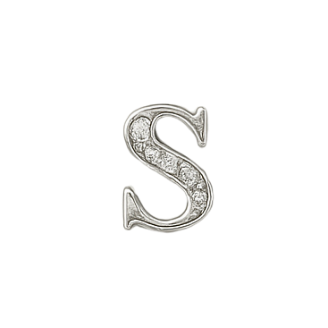 Charm - Letras Prata C/BRILHO