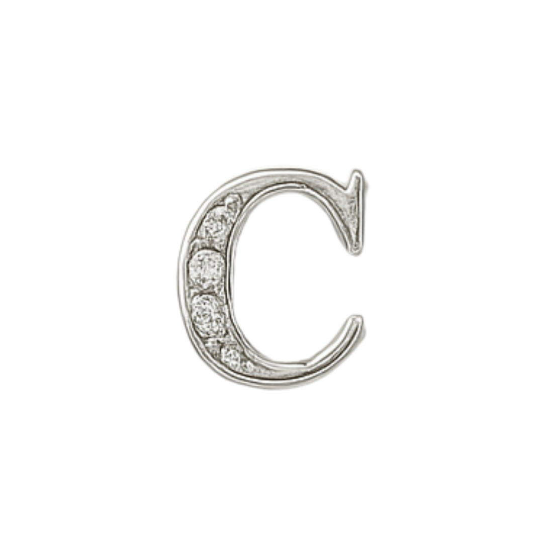 Charm - Letras Plata C/BRILLO