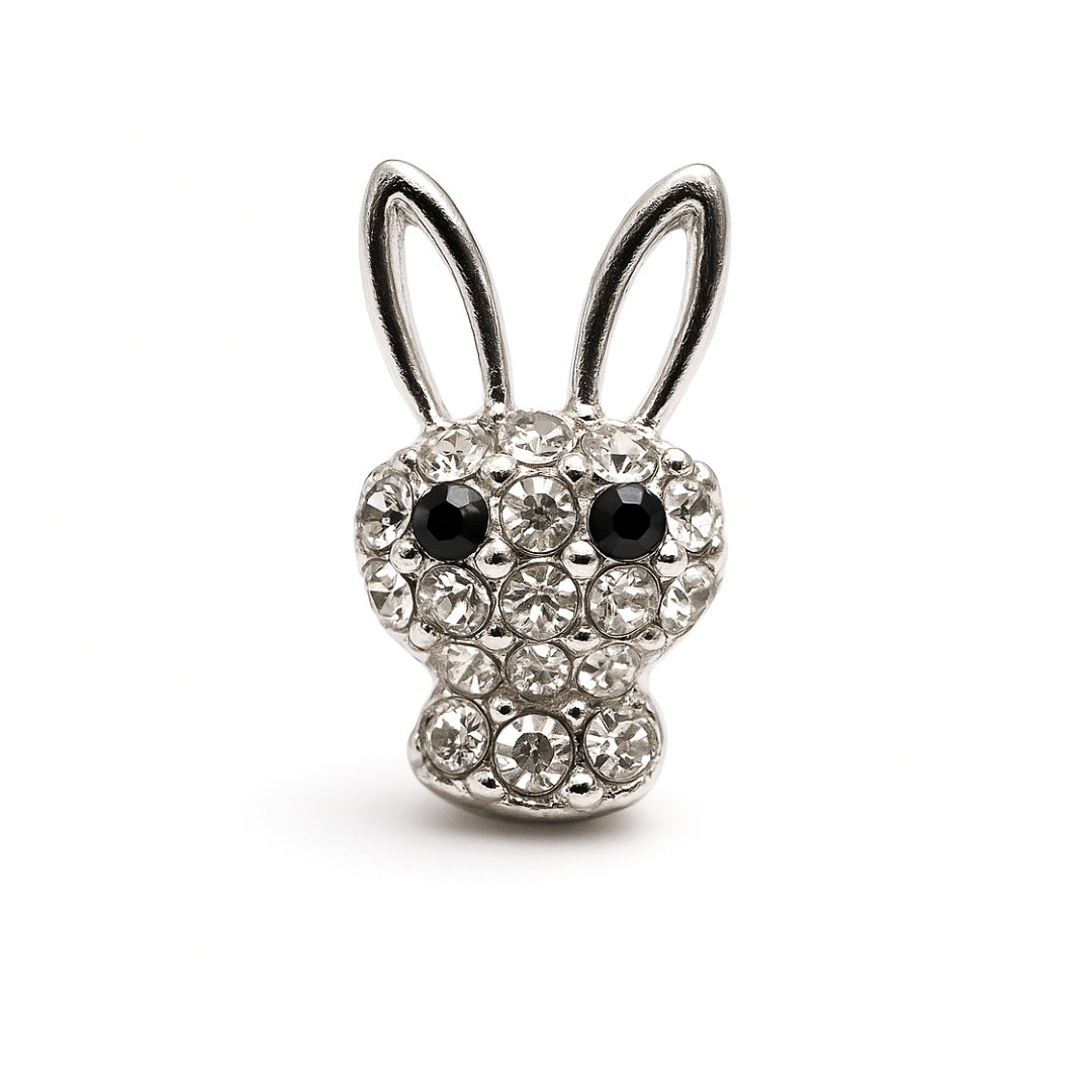 charm - conejo de plata