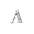 Charm - Letras Prata C/BRILHO