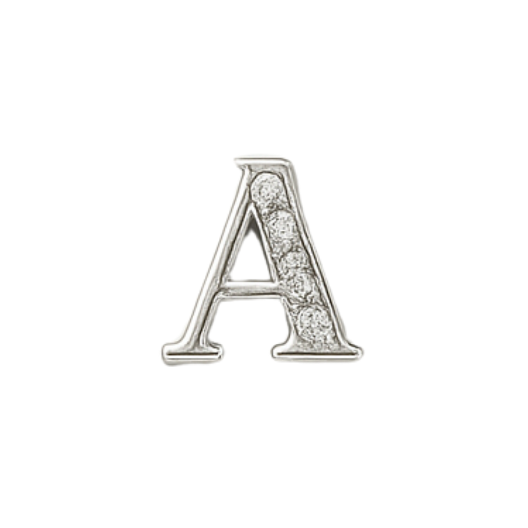 Charm - Letras Plata C/BRILLO