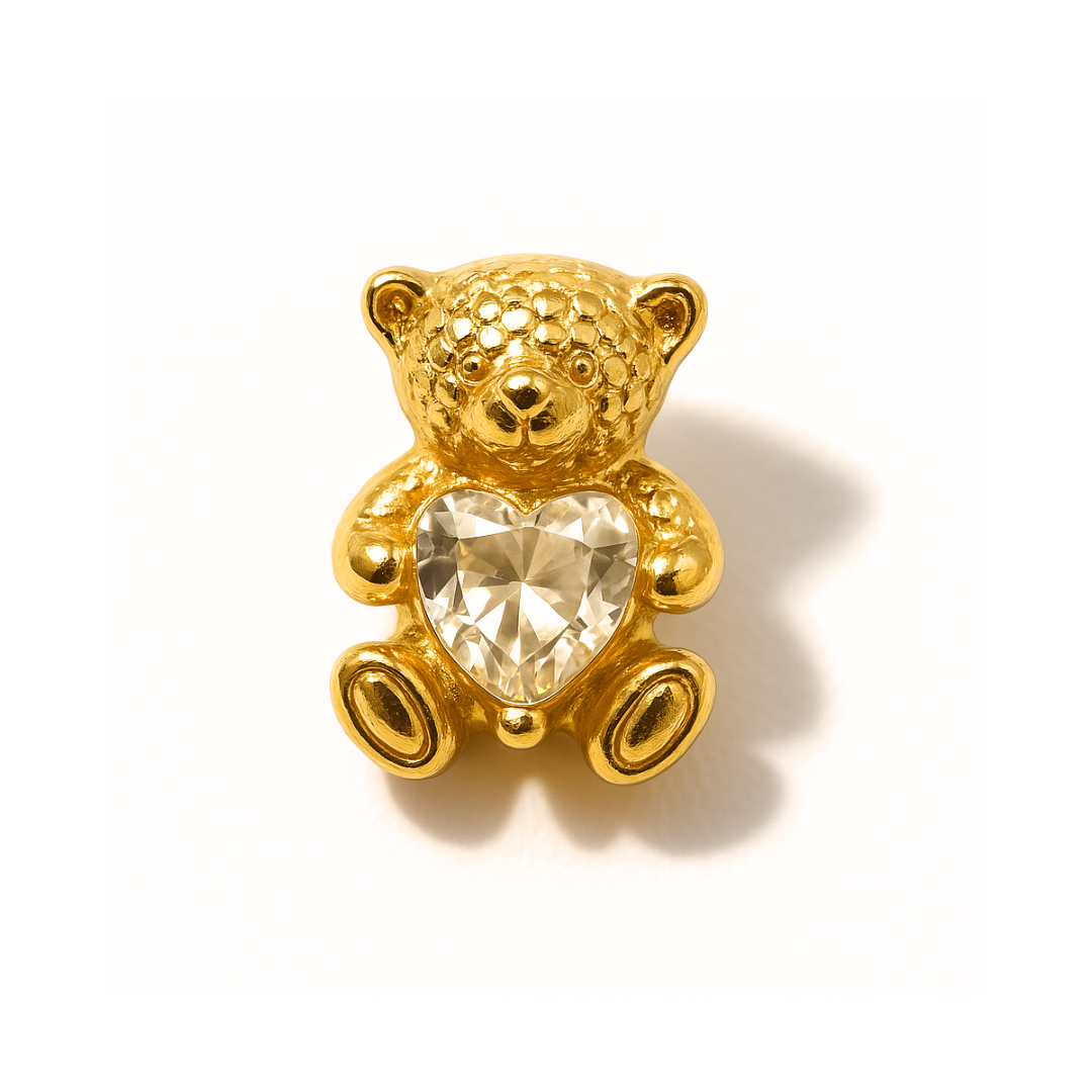 charm - urso dourado