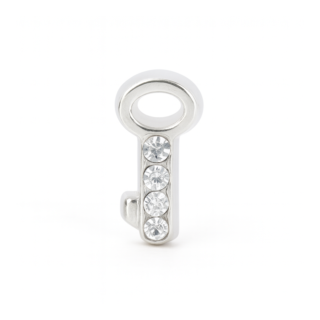 charm - llave c/brillo