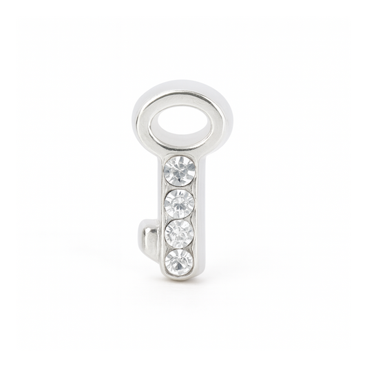 charm - llave c/brillo