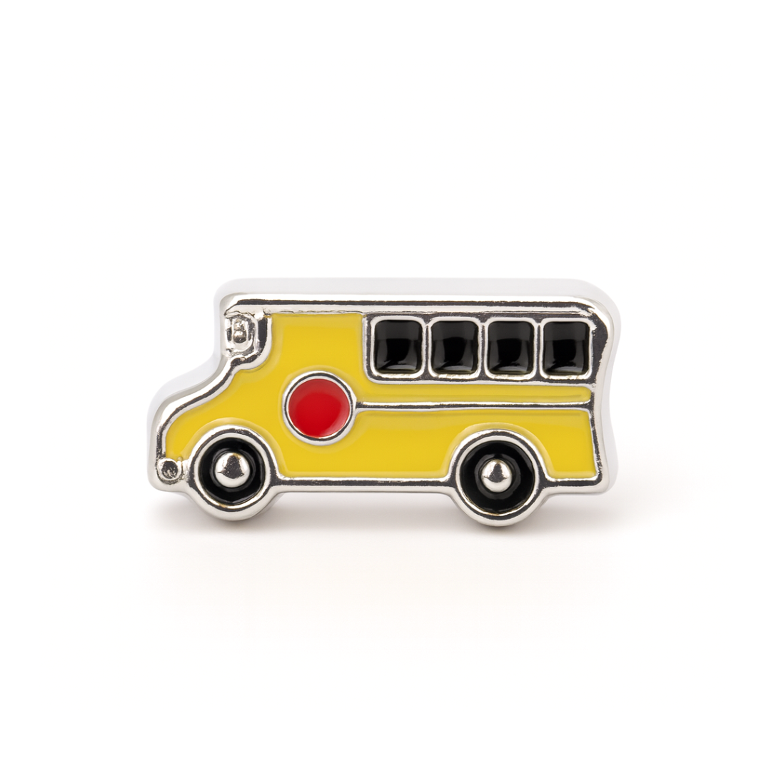 charm - autocarro amarelo