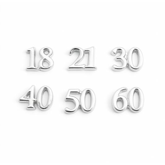 charm - números de aniversario