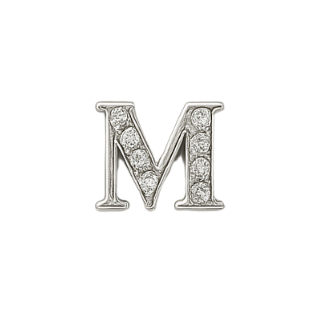 Charm - Letras Plata C/BRILLO