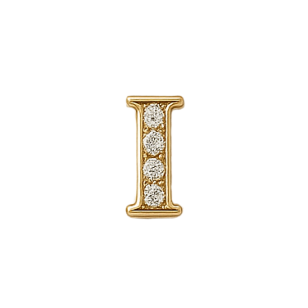 Charm - Letras Doradas c/brillo