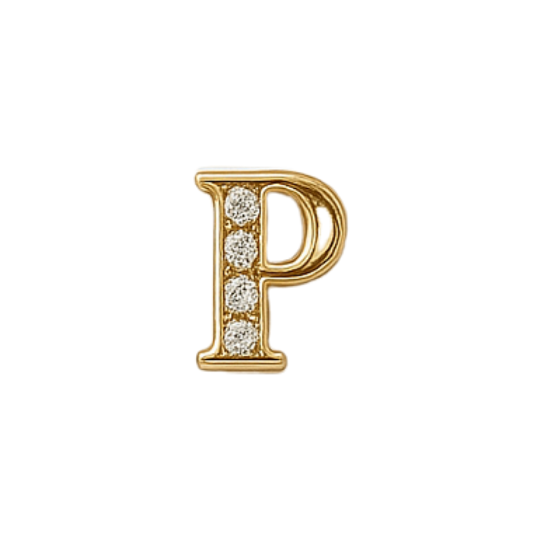 Charm - Letras Doradas c/brillo