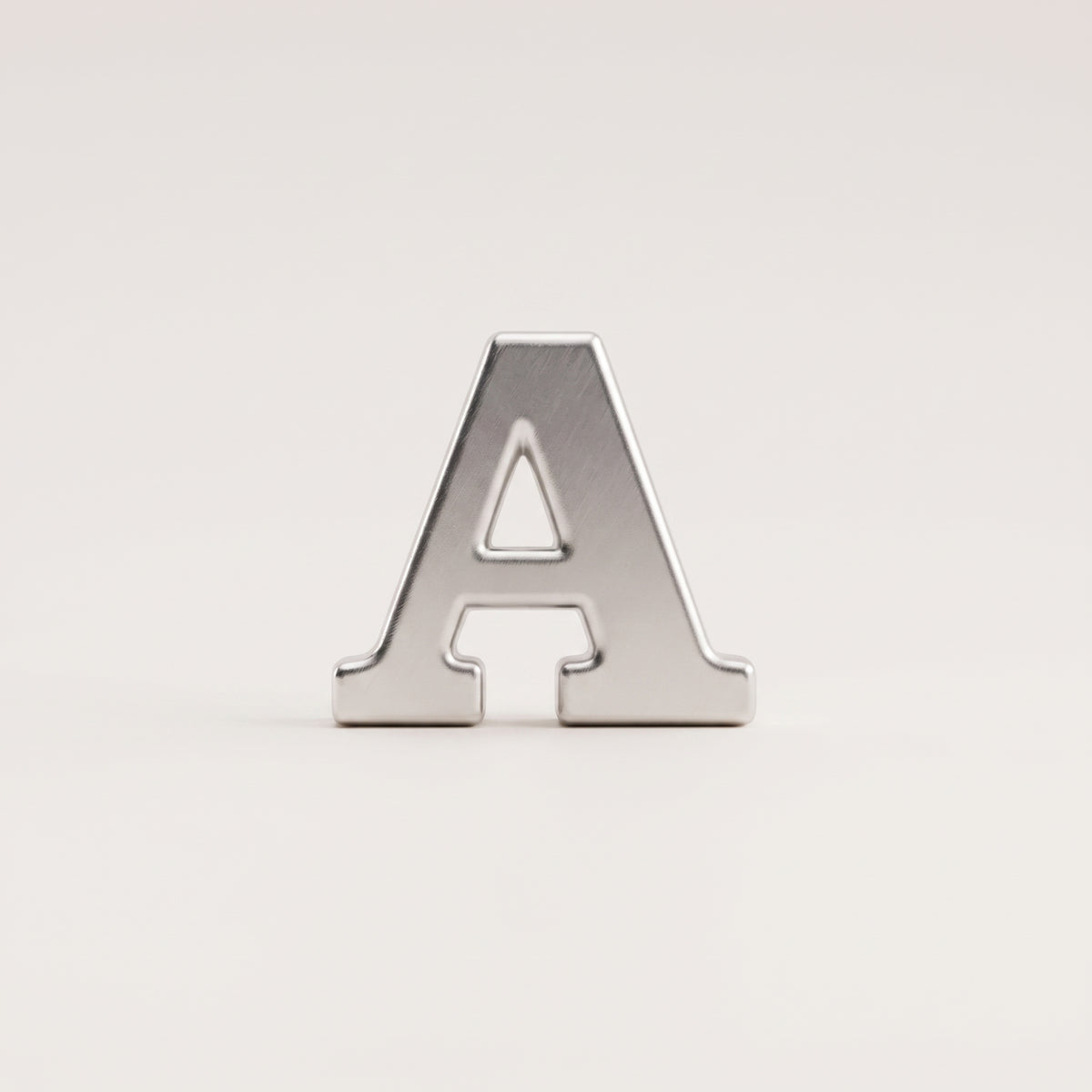 Charm - lettres ARGENT LISSES