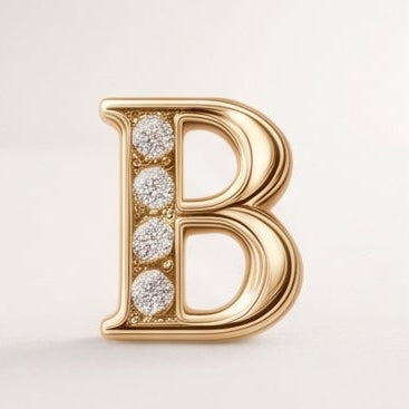 Charm - Lettres dorées scintillantes