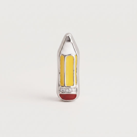 charm - crayon argenté