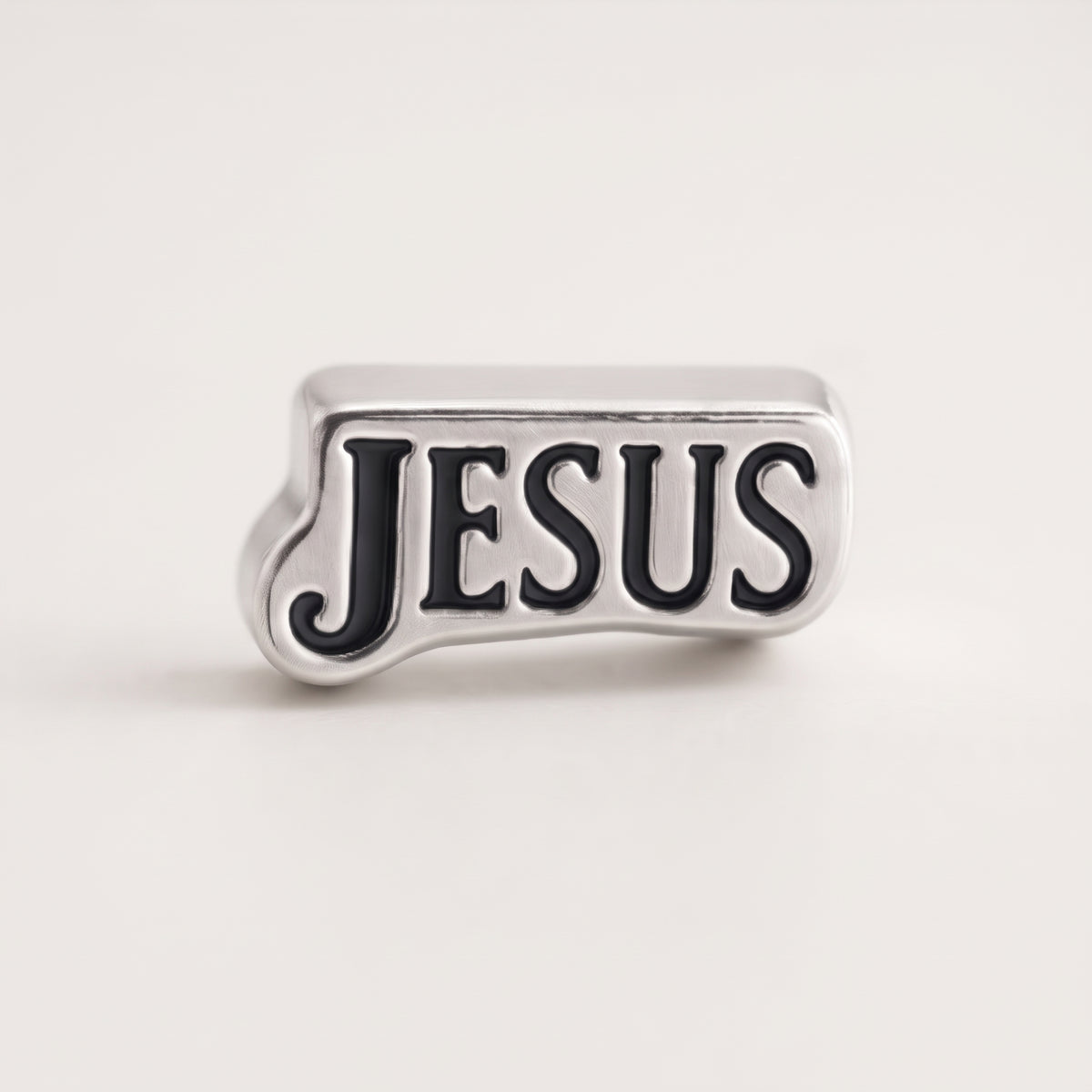 Charm Jesus Silver