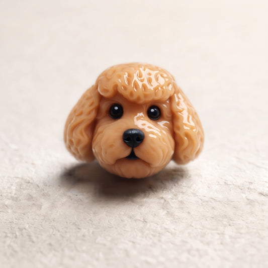 Breloque - chien marron