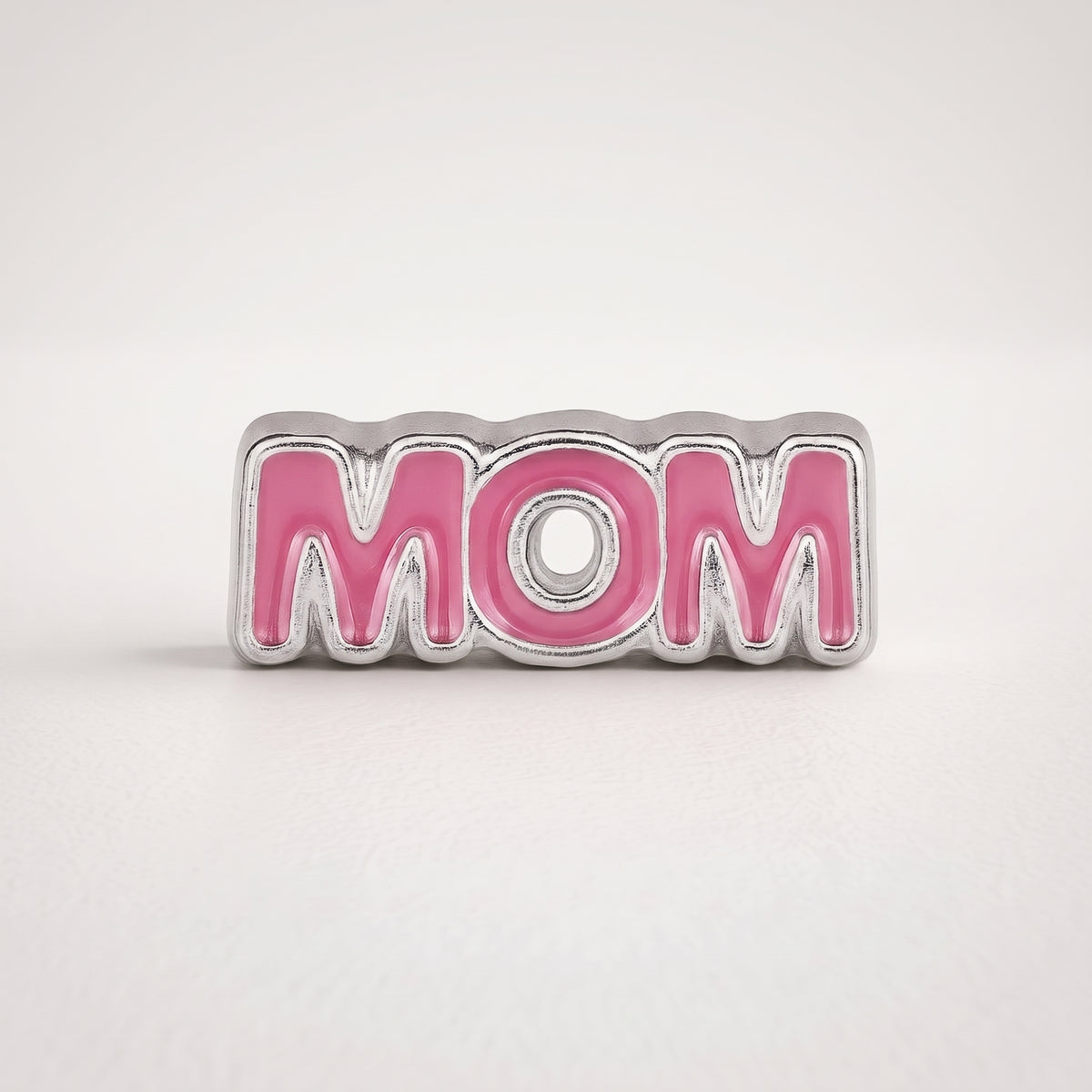 Charm - MOM (mãe) rosa