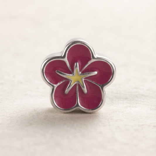 Charm - Flor Rosa