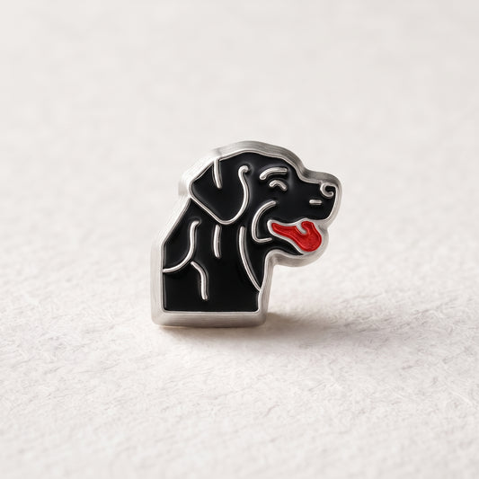 Pendentif - Labrador noir