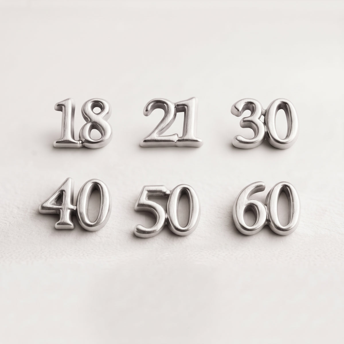 charm - números de aniversario
