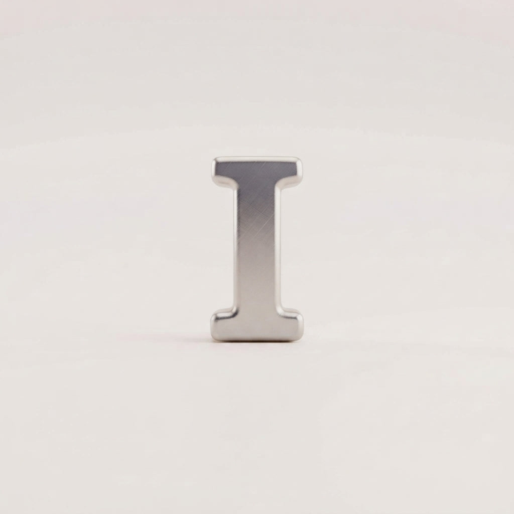 Charm - lettres ARGENT LISSES