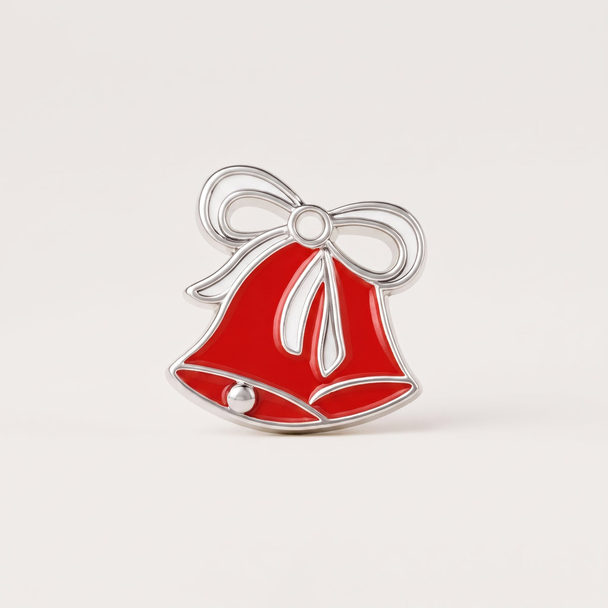 Charm - Cloches de Noël rouges