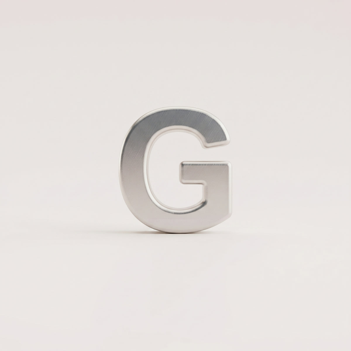 Charm - lettres ARGENT LISSES