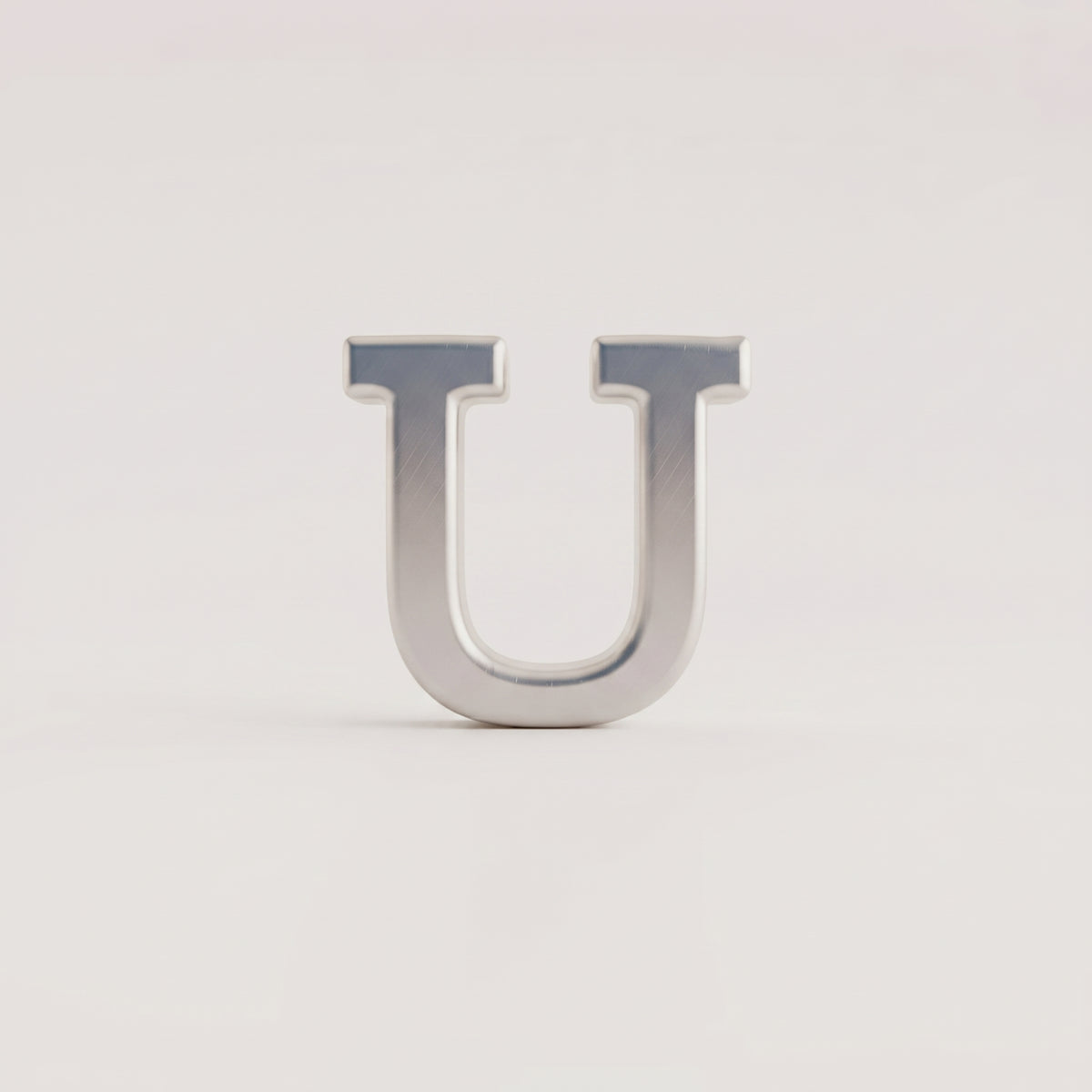 Charm - lettres ARGENT LISSES