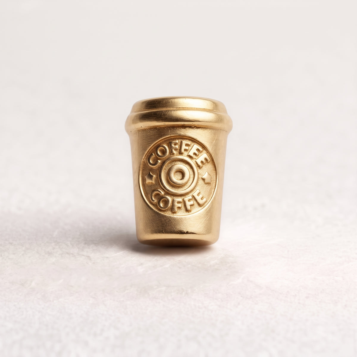Charm - Copo Café Dourado