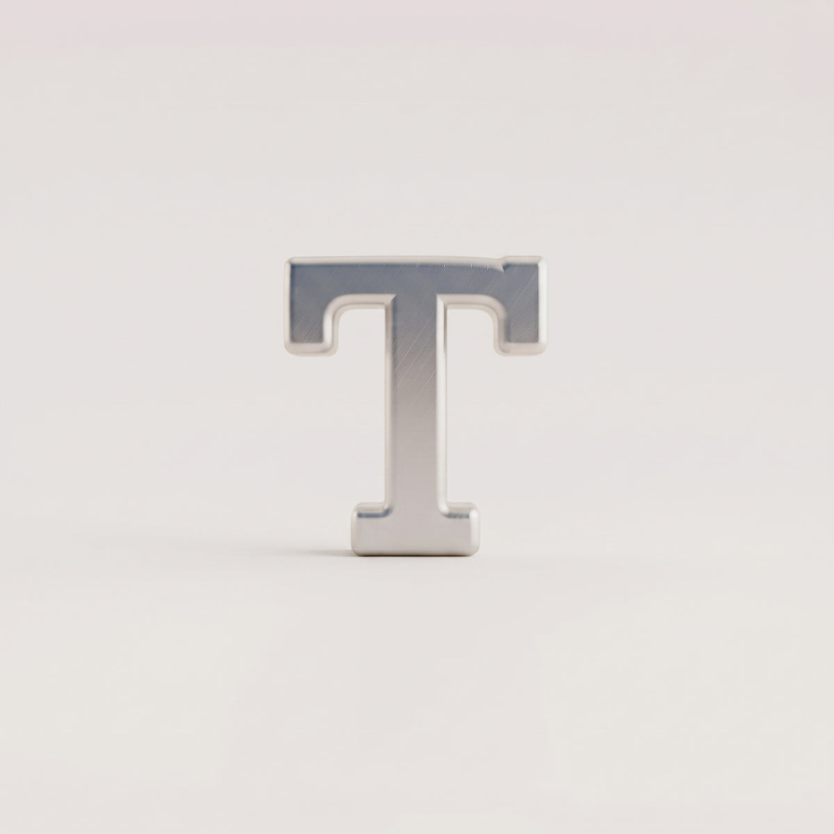 Charm - lettres ARGENT LISSES