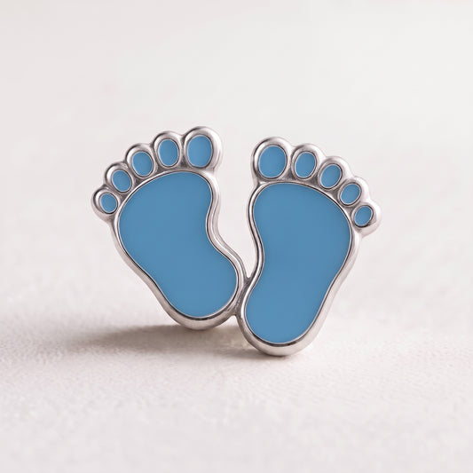 Charm - Pezinhos de Bebé Azul