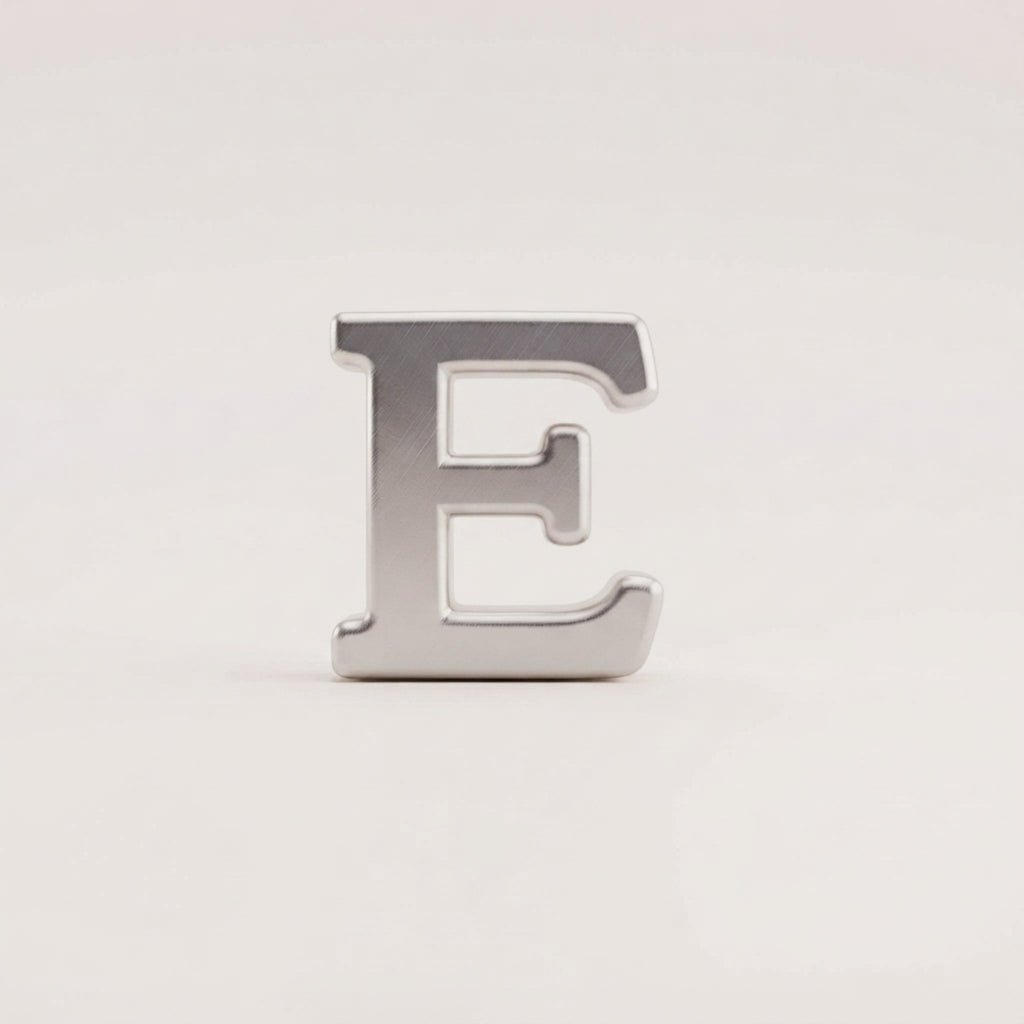 Charm - lettres ARGENT LISSES