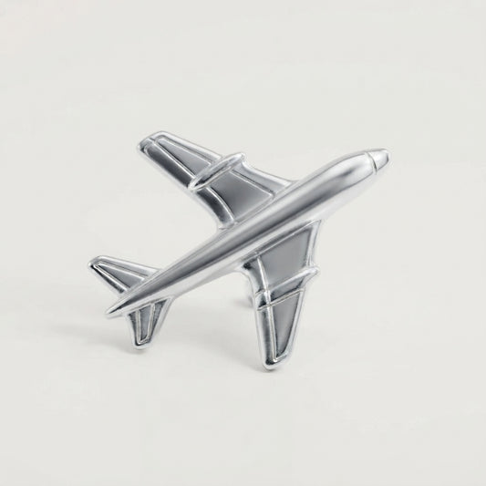 Charm - avion argenté