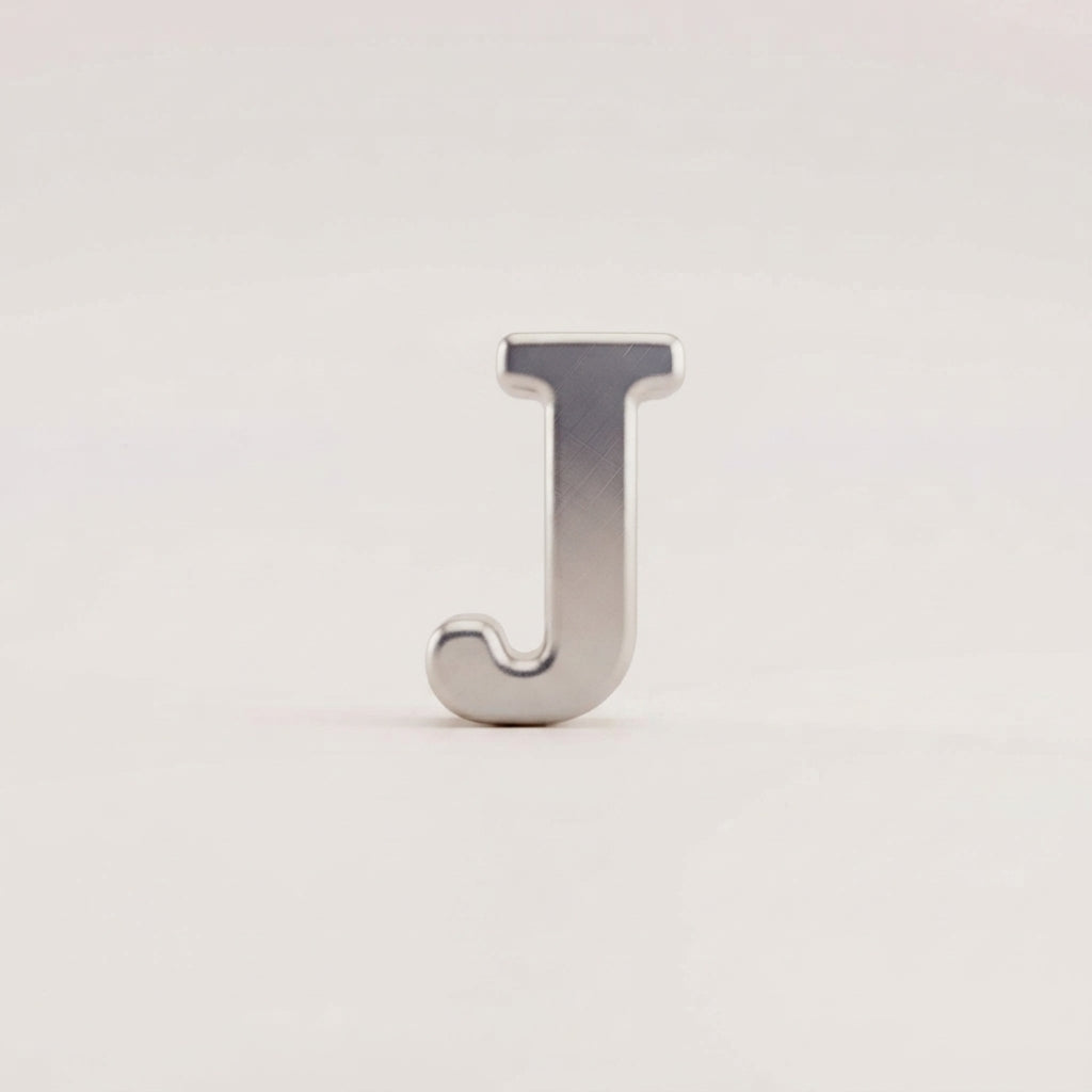 Charm - lettres ARGENT LISSES