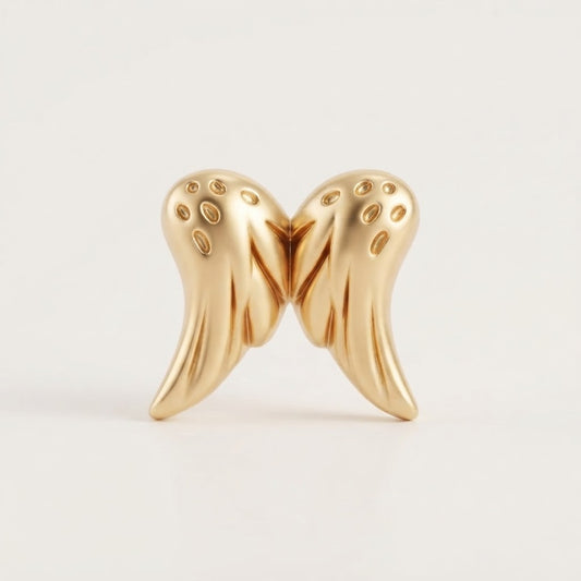 Charm - ailes d’ange dorées