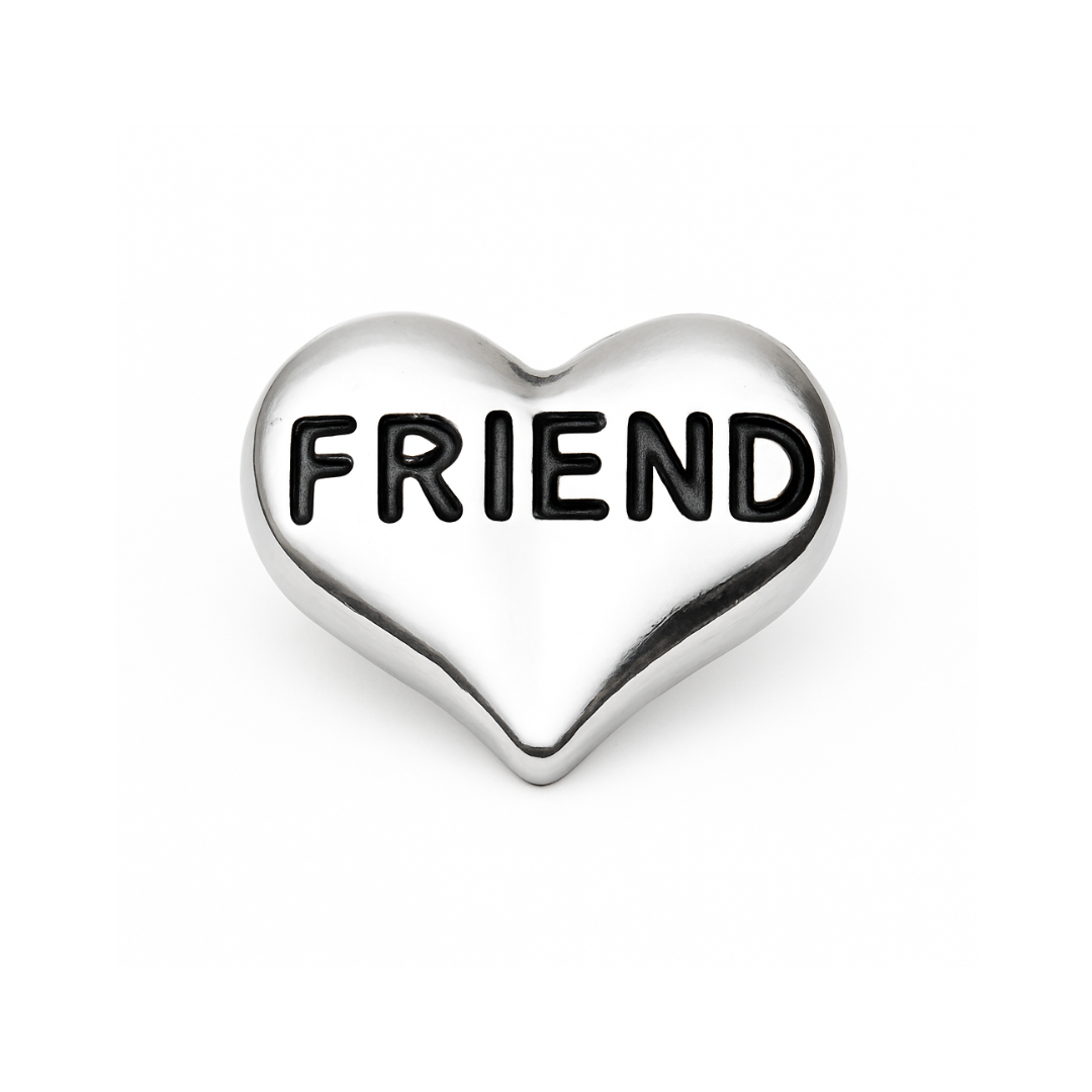 charm - coração friend