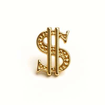 charm - dólar dourado