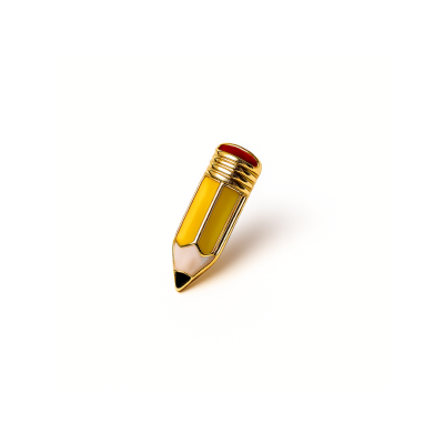 Charm - Lápis dourado